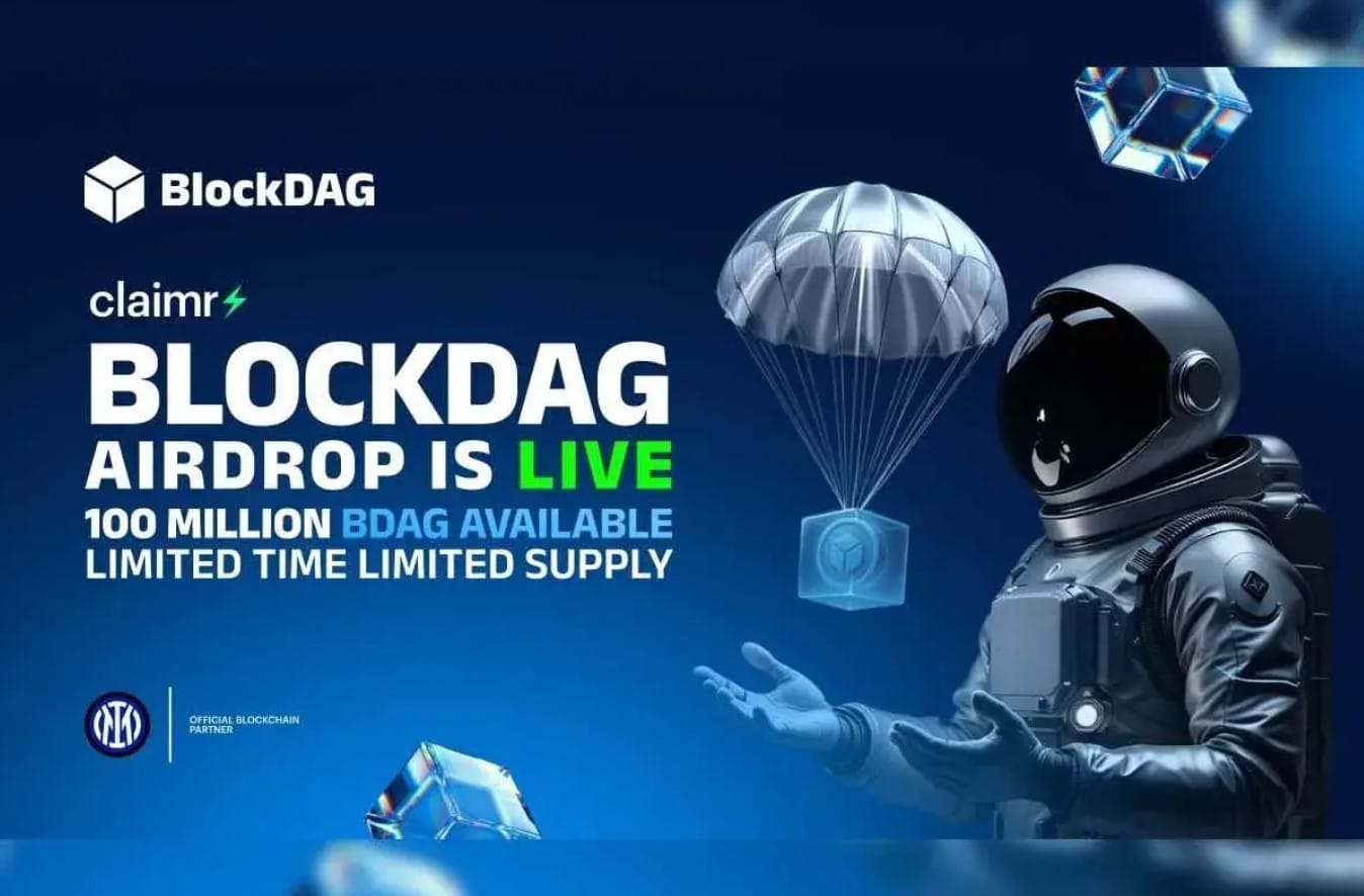 BlockDAG (BDAG) Airdrop Triggers Massive Pre-Sale Surge